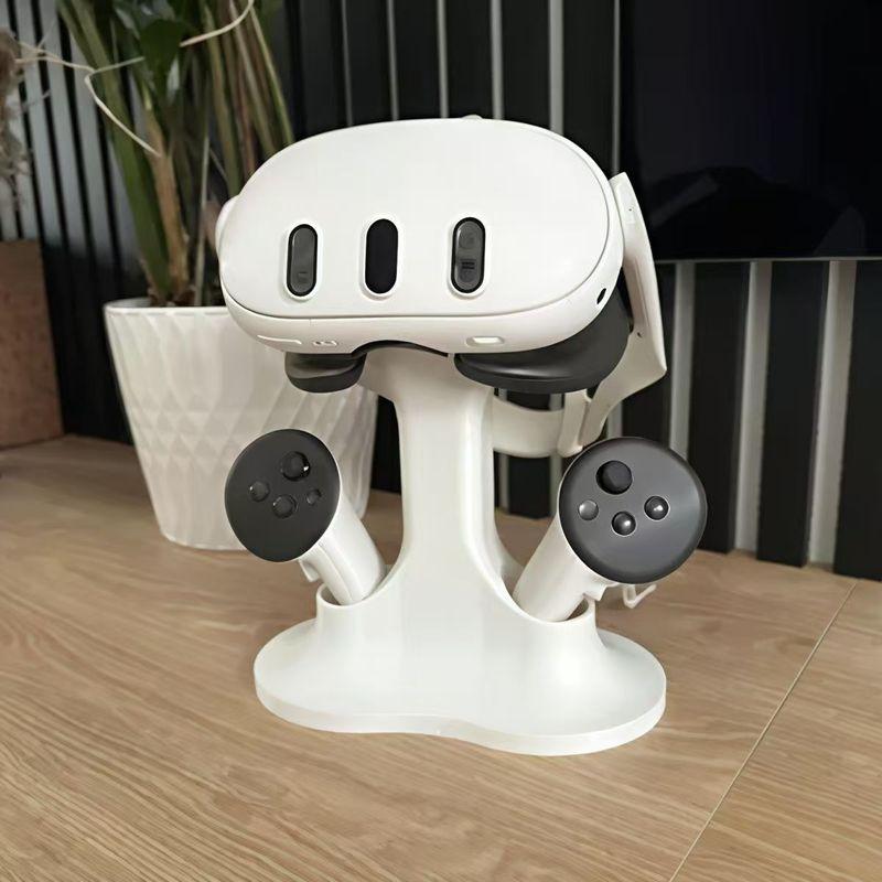Applicable Meta Quest3/2 Placement Storage Bracket Easy Installation Integrated Detachable Desktop Display Stand White
Applicable Meta Quest3/2 Placement Storage Bracket Easy Installation Integrated Detachable Desktop Display Stand White