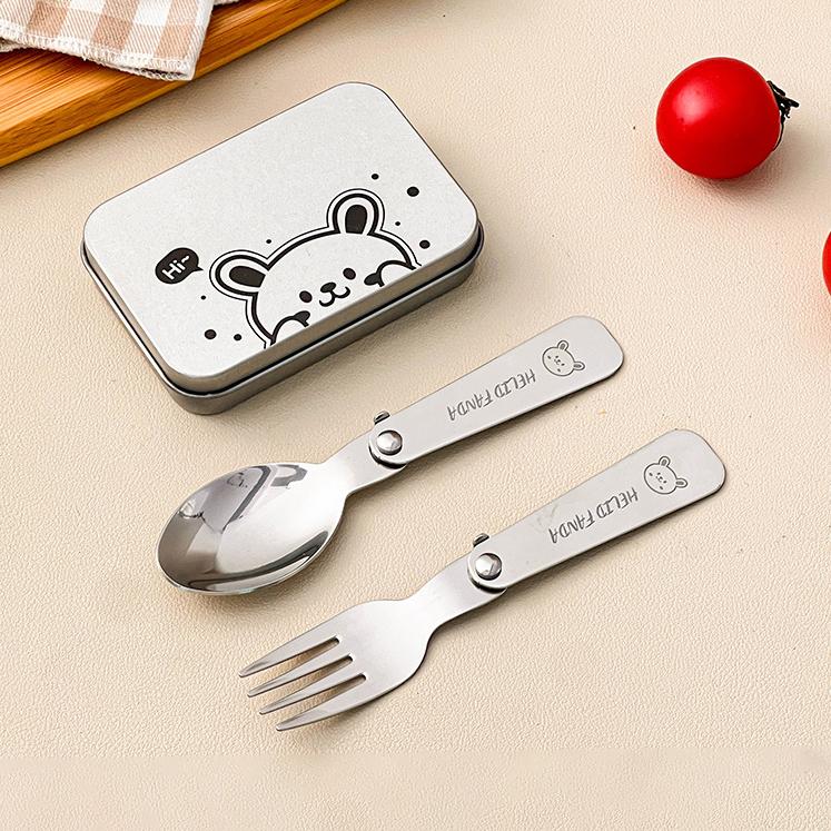 3Pcs/Set Outdoor Folding Cutlery Fork Spoon with Box Camping Tableware Picnic Portable 304 Stainless Steel Foldable Dinnerware
3Pcs/Set Outdoor Folding Cutlery Fork Spoon with Box Camping Tableware Picnic Portable 304 Stainless Steel Foldable Dinnerware