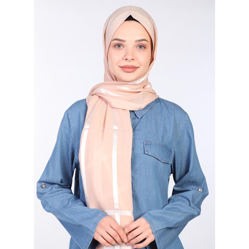 Толстая шифоновая шаль в полоску Miray, лосось, лосось
Толстая шифоновая шаль в полоску Miray, лосось, лосось