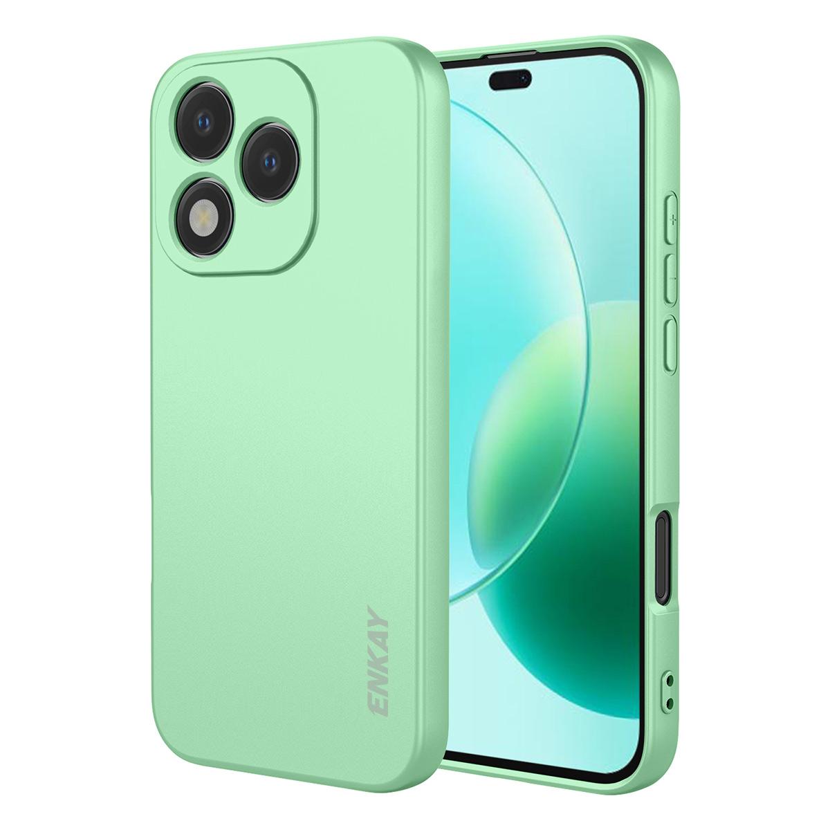 For Honor 400 Lite 5G Silicone Case ENKAY HAT PRINCE Straight Edge Cell Phone Back Cover Light Green
For Honor 400 Lite 5G Silicone Case ENKAY HAT PRINCE Straight Edge Cell Phone Back Cover Light Green