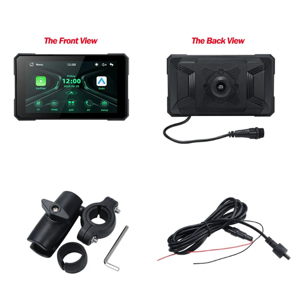 M19 Motorcycle CarPlay Android Auto 5.0 inch 2 IN 1 Digital GPS Moto Navigation Motorcycle Dashboard Display Screen
M19 Motorcycle CarPlay Android Auto 5.0 inch 2 IN 1 Digital GPS Moto Navigation Motorcycle Dashboard Display Screen