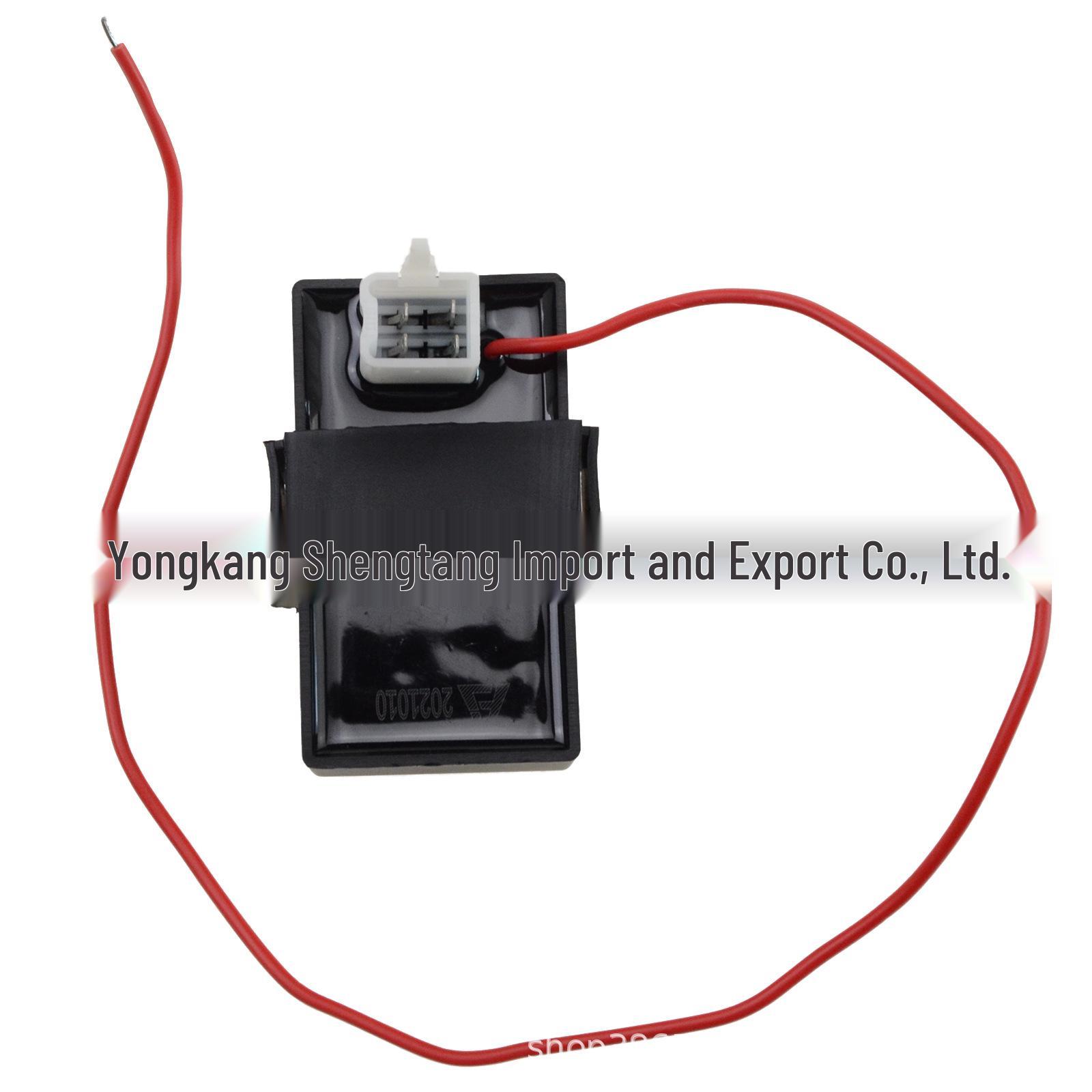 4-Pin Universal CDI Igniter for GY6 CG 50cc-250cc Go-karts, Motorcycles, Dirt Bikes, and ATVs Motorcycle Igniter
4-Pin Universal CDI Igniter for GY6 CG 50cc-250cc Go-karts, Motorcycles, Dirt Bikes, and ATVs Motorcycle Igniter