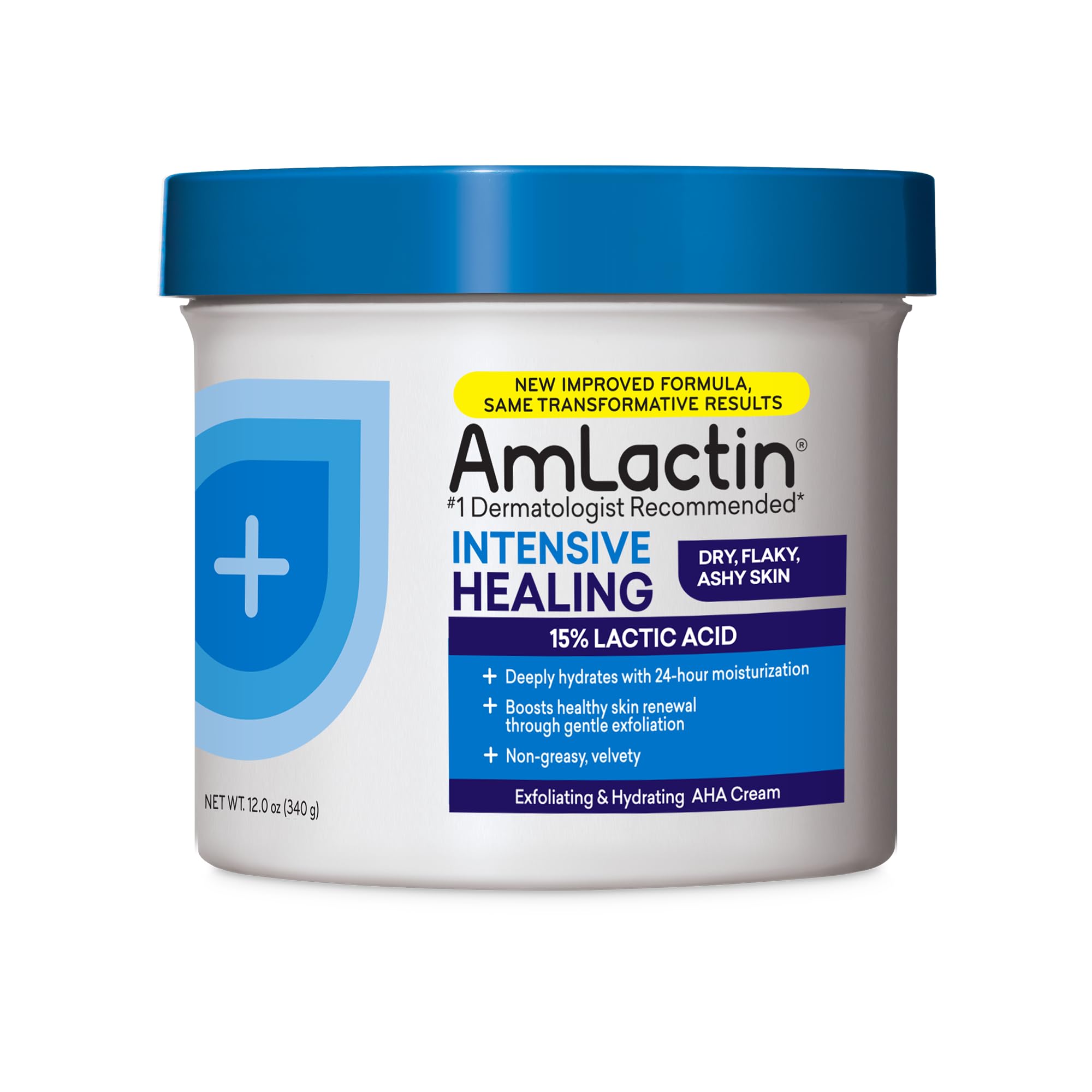 AmLactin Rapid Relief Moisturizing Hydrating Body and Hand Moisturizer for Dry Skin 12 Oz Tub may Cream, Cream, - (packaging vary)
AmLactin Rapid Relief Moisturizing Hydrating Body and Hand Moisturizer for Dry Skin 12 Oz Tub may Cream, Cream, - (packaging vary)