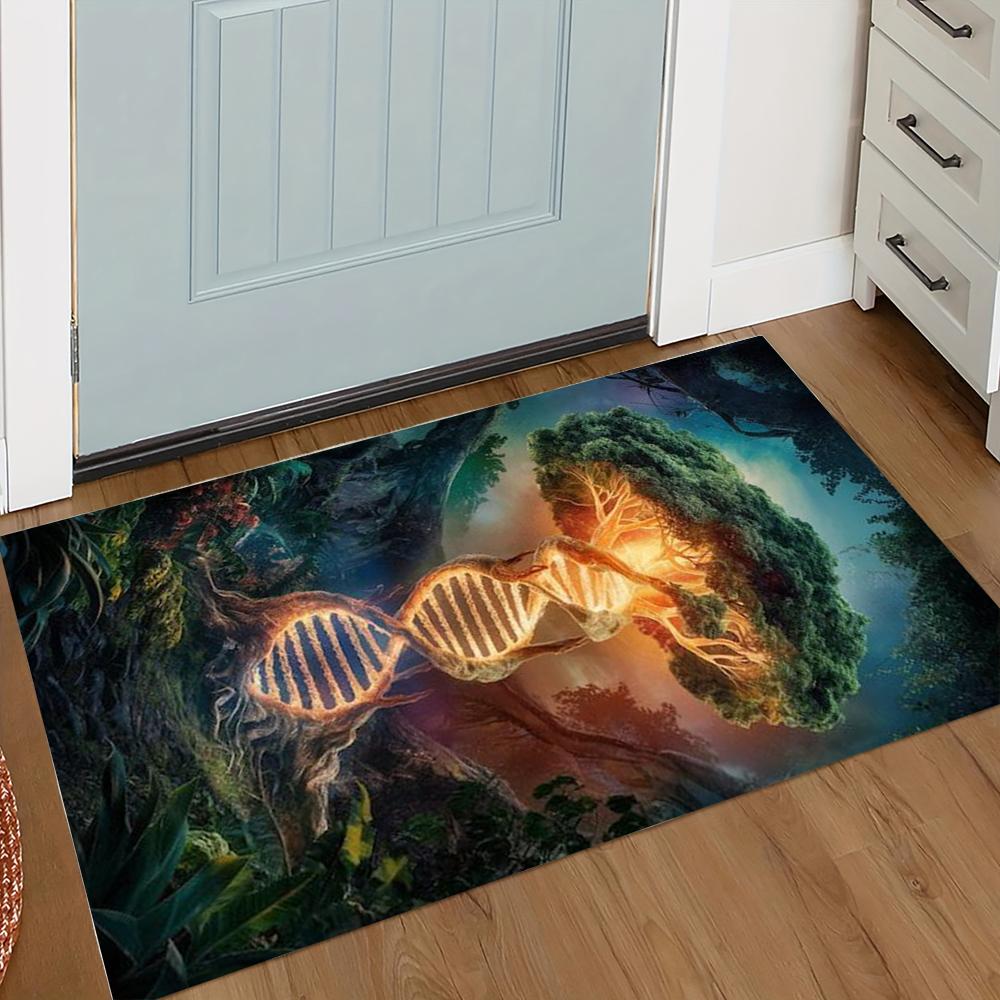 3D DNA Double Helix Pattern Door Mat Sci Fi Simulation Background Realistic DNA Model Biological Office Floor Mat Room Door Mat 40cm x 60cm
3D DNA Double Helix Pattern Door Mat Sci Fi Simulation Background Realistic DNA Model Biological Office Floor Mat Room Door Mat 40cm x 60cm