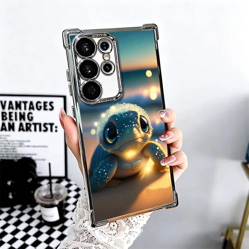 Мультяшная морская черепаха, чехол для телефона с покрытием для Samsung Galaxy S24 S25 FE S26 Edge S23 Ultra S22 S21 Plus S20, противоударный с подушкой безопасности Samsung S25 Edge
Мультяшная морская черепаха, чехол для телефона с покрытием для Samsung Galaxy S24 S25 FE S26 Edge S23 Ultra S22 S21 Plus S20, противоударный с подушкой безопасности Samsung S25 Edge