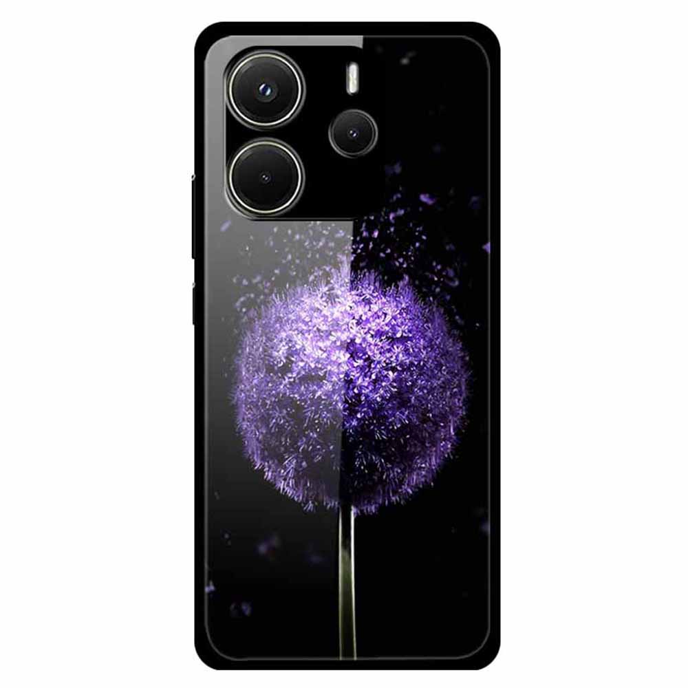 Для Xiaomi Redmi Note 14 4G (163,25x76,55x8,16 мм) Чохол Проти подряпин Загартоване скло Візерунок Чохол для телефону Purple Dandelions
Для Xiaomi Redmi Note 14 4G (163,25x76,55x8,16 мм) Чохол Проти подряпин Загартоване скло Візерунок Чохол для телефону Purple Dandelions