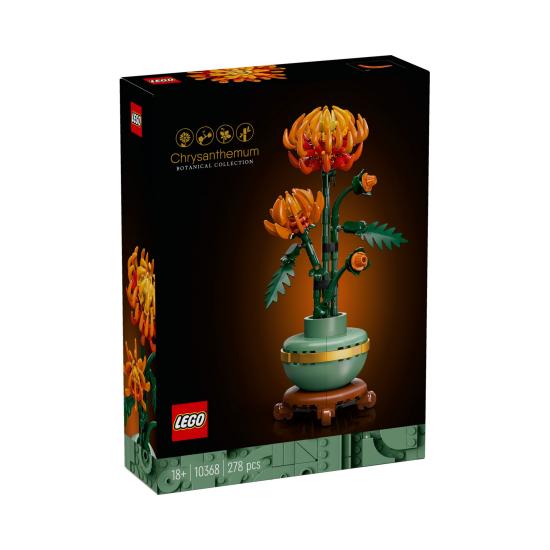 LEGO 10368 Chrysanthemum ICONS Age18+ 278pcs Brick Kids Gift Kids Toys Educational Toys Building Toys
LEGO 10368 Chrysanthemum ICONS Age18+ 278pcs Brick Kids Gift Kids Toys Educational Toys Building Toys