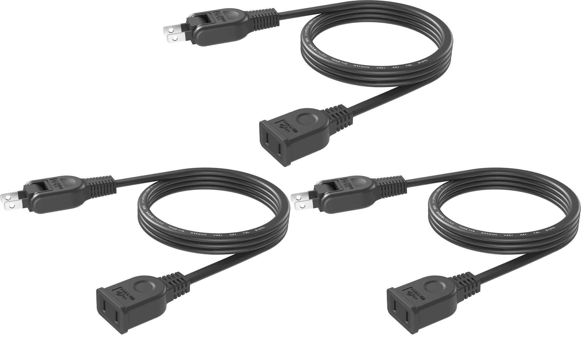 FUMITAKE Power Extension Cord, 1m, 15A, 125V, Black, 1235-Piece, Ultra-Flat, PSE-Compliant, Flame-Retardant PVC, Break-Resistant, High Conductivity,
FUMITAKE Power Extension Cord, 1m, 15A, 125V, Black, 1235-Piece, Ultra-Flat, PSE-Compliant, Flame-Retardant PVC, Break-Resistant, High Conductivity,