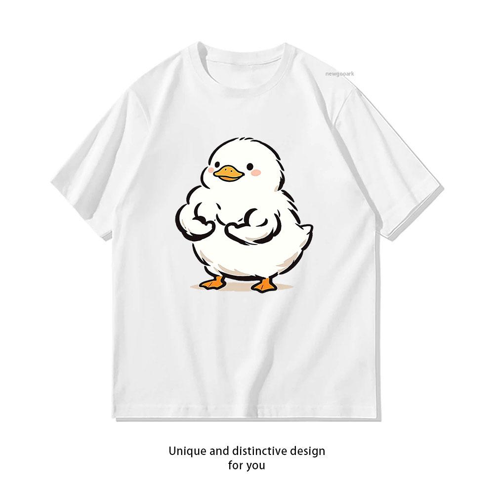 Cute Chubby Duck Kawaii Minimal Animal Illustration Classic TShirt Women Unisex Casual cotton printed t shirts ropa hombre Oneck S
Cute Chubby Duck Kawaii Minimal Animal Illustration Classic TShirt Women Unisex Casual cotton printed t shirts ropa hombre Oneck S