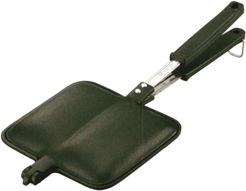 Iwachu Direct Flame Hot Sandwich Maker, Black, Product Size: 14.8 x 6.3 x 1.8 inches (37.5 x 16 x 4.5 cm), Inner Diameter: 5.7 x 4.9 inches (14.5 x 12
Iwachu Direct Flame Hot Sandwich Maker, Black, Product Size: 14.8 x 6.3 x 1.8 inches (37.5 x 16 x 4.5 cm), Inner Diameter: 5.7 x 4.9 inches (14.5 x 12