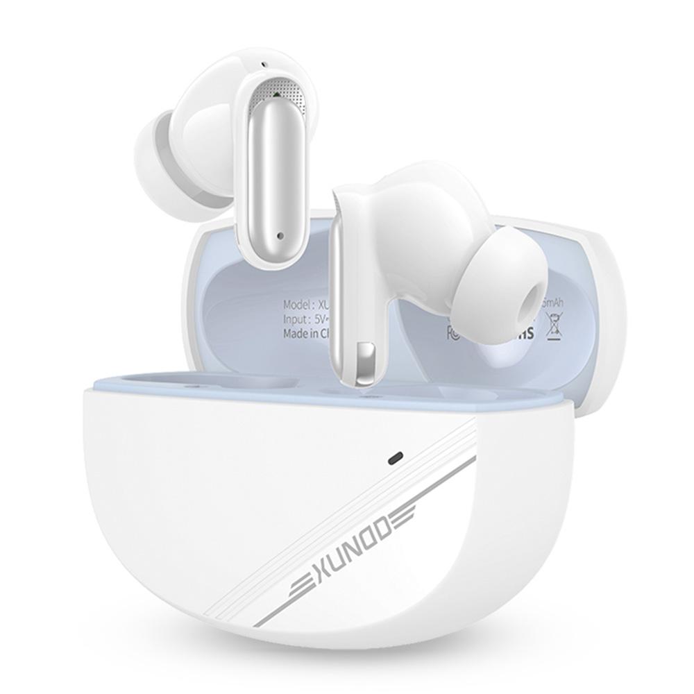 XUNDD X47 Bluetooth-compatible Earphones ANC ENC Noise Cancelling Wireless Headphones White
XUNDD X47 Bluetooth-compatible Earphones ANC ENC Noise Cancelling Wireless Headphones White