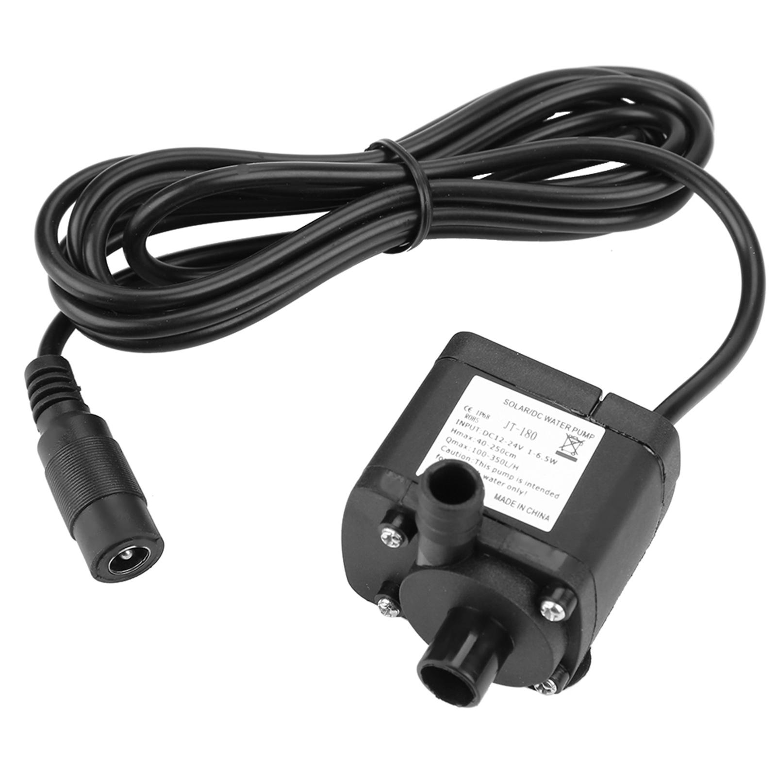 Mini DC Brushless Low Noise Water Pump for Solar Water Heater Fish Tank 24V 40 celsius ~100 celsius
Mini DC Brushless Low Noise Water Pump for Solar Water Heater Fish Tank 24V 40 celsius ~100 celsius