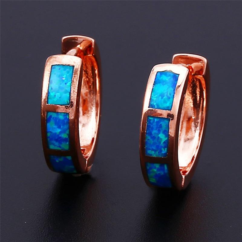 Japanese and Korean geometric earrings round opal multi-color earrings women s temperament versatile trinkets
Japanese and Korean geometric earrings round opal multi-color earrings women s temperament versatile trinkets
