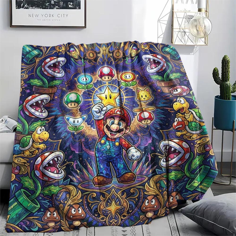 Super Mario Print Flannel Blanket, Ultra Soft High Quality All Seasons Warm Throw, Home Decor Cozy Blanket, Perfect Christmas Gift 80cm x 120cm
Super Mario Print Flannel Blanket, Ultra Soft High Quality All Seasons Warm Throw, Home Decor Cozy Blanket, Perfect Christmas Gift 80cm x 120cm