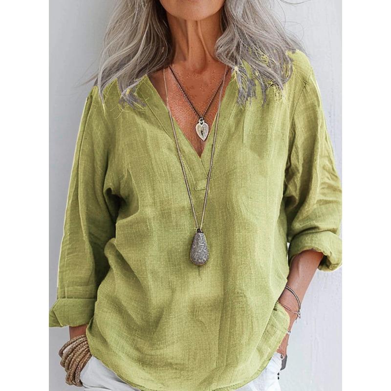 Весна Новая Женская Повседневная Свободная Модная Рубашка-Пуловер 3XL неоновый жёлтый
Весна Новая Женская Повседневная Свободная Модная Рубашка-Пуловер 3XL неоновый жёлтый