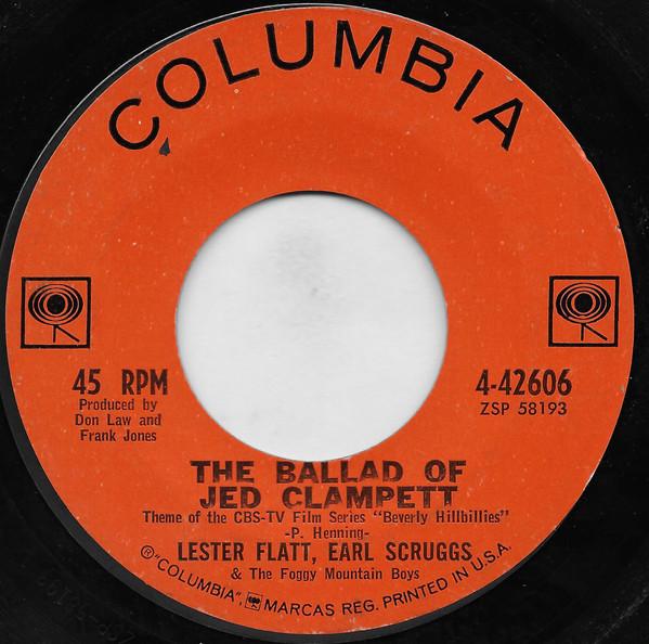 7inch Record LESTER FLATT EARL SCRUGGS THE FO Ballad Of Jed Clampett Coal Loadi 442606 COLUMBIA 1962 US CountryFolk Used
7inch Record LESTER FLATT EARL SCRUGGS THE FO Ballad Of Jed Clampett Coal Loadi 442606 COLUMBIA 1962 US CountryFolk Used