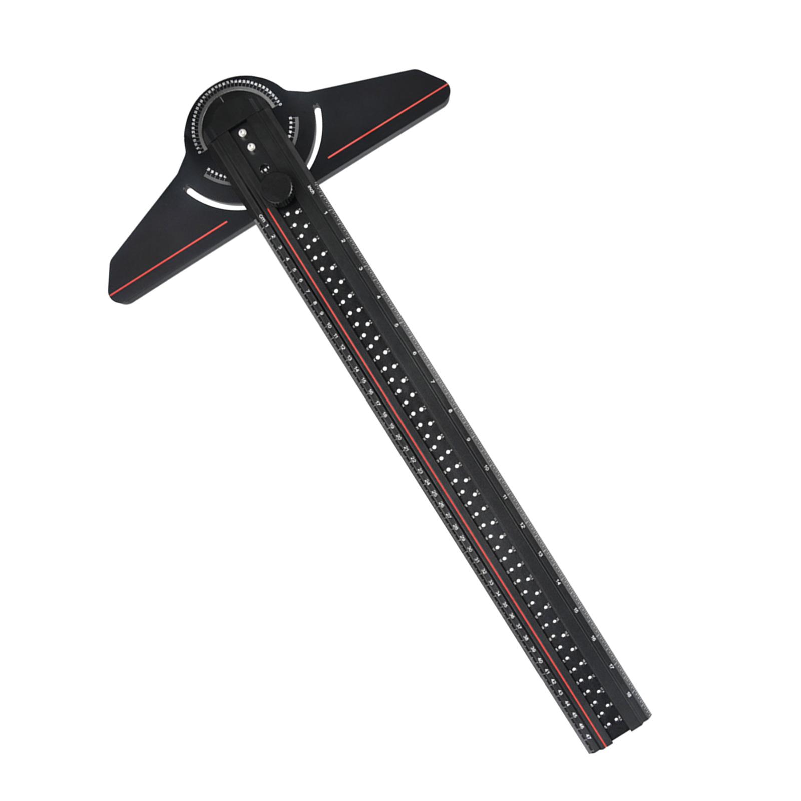 Woodworking Scriber Marking Line Ruler Angles Finder Multifunctional Aluminum Angles Gauges Protractor for Construction чорний
Woodworking Scriber Marking Line Ruler Angles Finder Multifunctional Aluminum Angles Gauges Protractor for Construction чорний