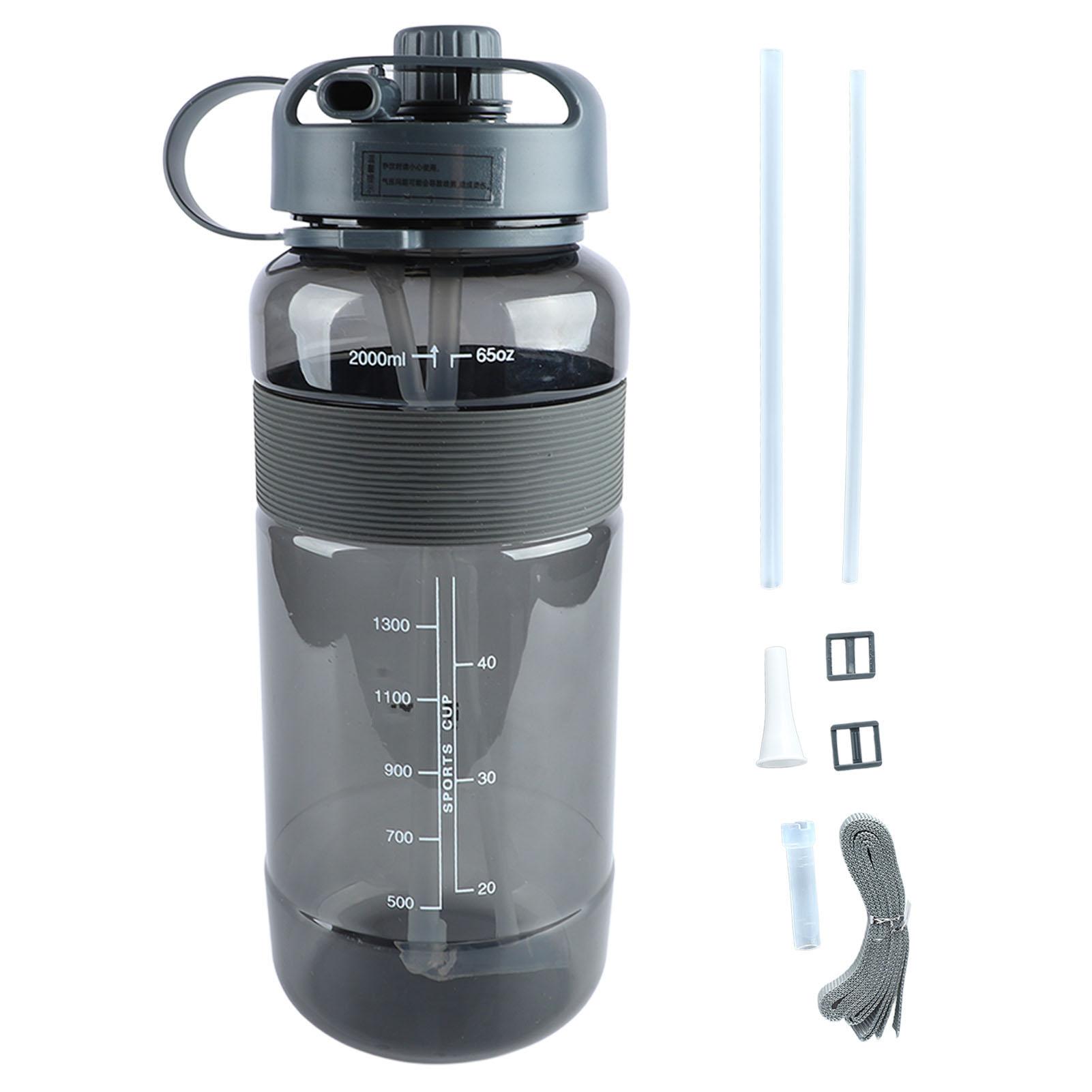 Sports Water Bottle Leakage Proof Detachable Silicone Straw Portable Drinking Bottle with Handle
Sports Water Bottle Leakage Proof Detachable Silicone Straw Portable Drinking Bottle with Handle