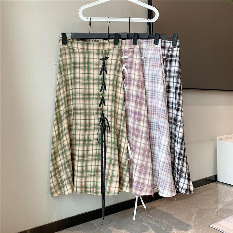 Клетчатая юбка женская в корейском стиле с высокой талией А-силуэта на бретелях, большая юбка-зонт, зеленая One Size зелёный
Клетчатая юбка женская в корейском стиле с высокой талией А-силуэта на бретелях, большая юбка-зонт, зеленая One Size зелёный