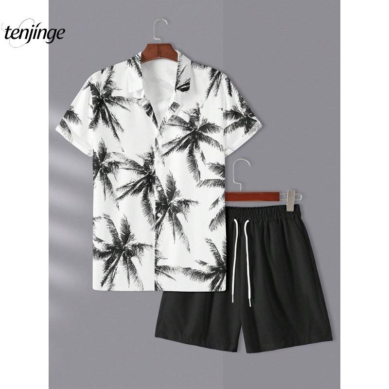 Summer Men s Short-sleeved Shirt Beach Shorts Set Outdoor Everyday Men s Summer Shorts Street Fashion Men s Casual Shirt XL
Summer Men s Short-sleeved Shirt Beach Shorts Set Outdoor Everyday Men s Summer Shorts Street Fashion Men s Casual Shirt XL