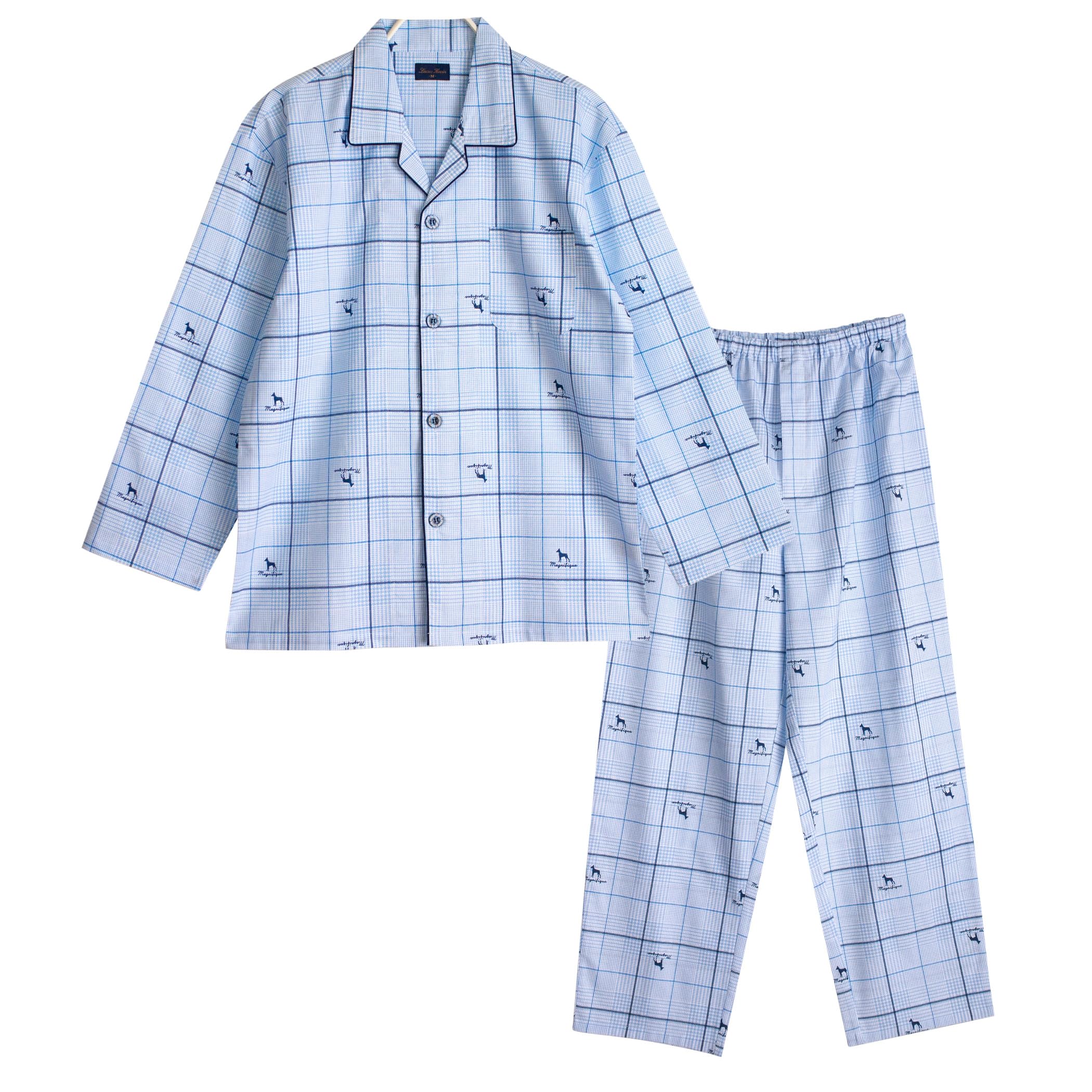 Хлопок Мягкий и Верх и Низ Клетка для Собаки Длинный Круглый год Доступные Размеры Мужская 100% Пижама, Удобная, Комплект, Рисунок, Рукав, Весна, Лето, Осень, синий
Хлопок Мягкий и Верх и Низ Клетка для Собаки Длинный Круглый год Доступные Размеры Мужская 100% Пижама, Удобная, Комплект, Рисунок, Рукав, Весна, Лето, Осень, синий