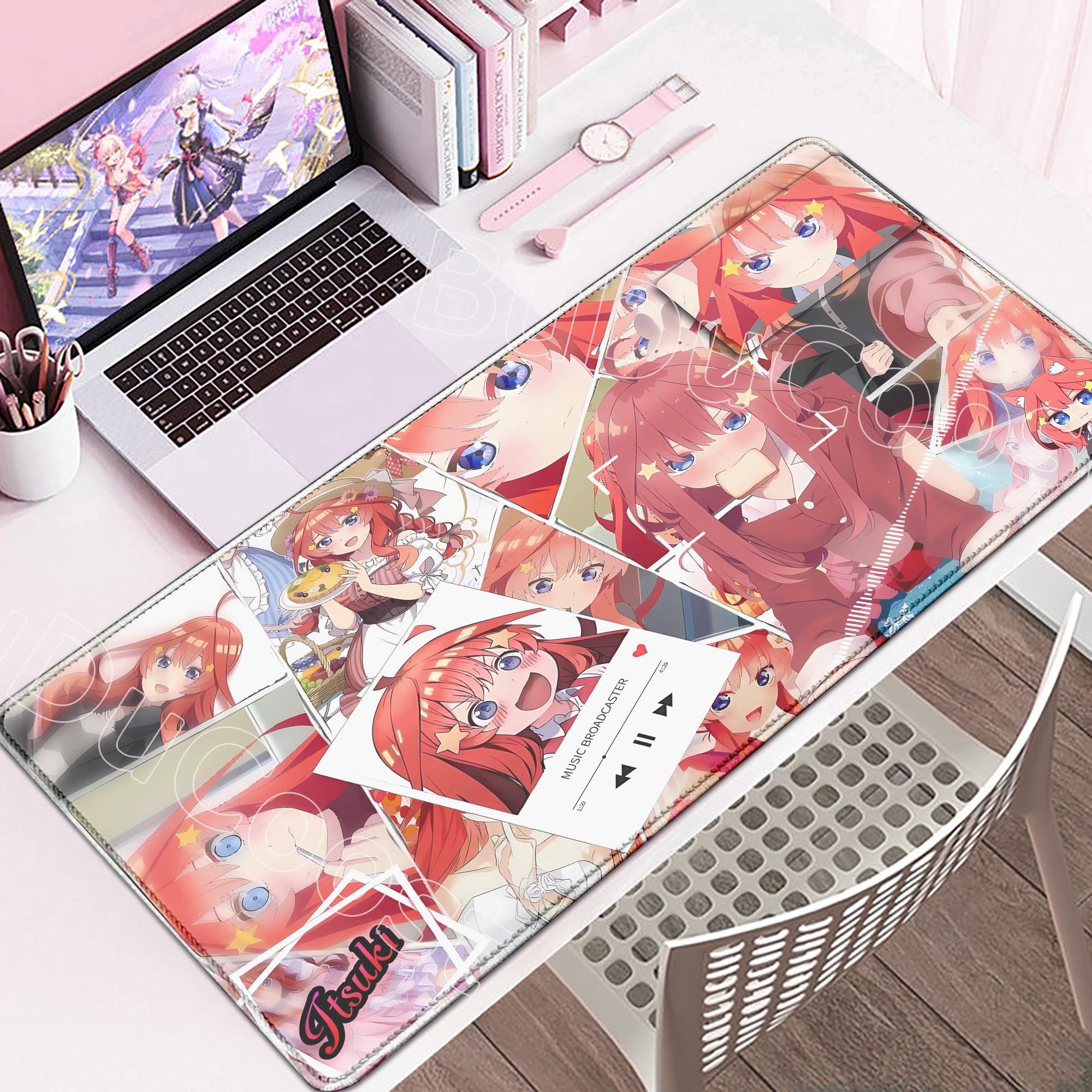 HD Print Anime The Quintessential Quintuplets Mouse Pad Gaming 900×400mm Mousepad Mouse Mat Office Accessories Keyboard Desk Pad 600x300x2mm
HD Print Anime The Quintessential Quintuplets Mouse Pad Gaming 900×400mm Mousepad Mouse Mat Office Accessories Keyboard Desk Pad 600x300x2mm