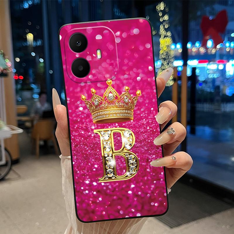 Couple Case For TCL K70 4G/K70 Power 4G Bumper Black Silicone Shockproof Soft Casing Beautiful Trendy Crown Letter Pattern Cover TCL K70 4G
Couple Case For TCL K70 4G/K70 Power 4G Bumper Black Silicone Shockproof Soft Casing Beautiful Trendy Crown Letter Pattern Cover TCL K70 4G
