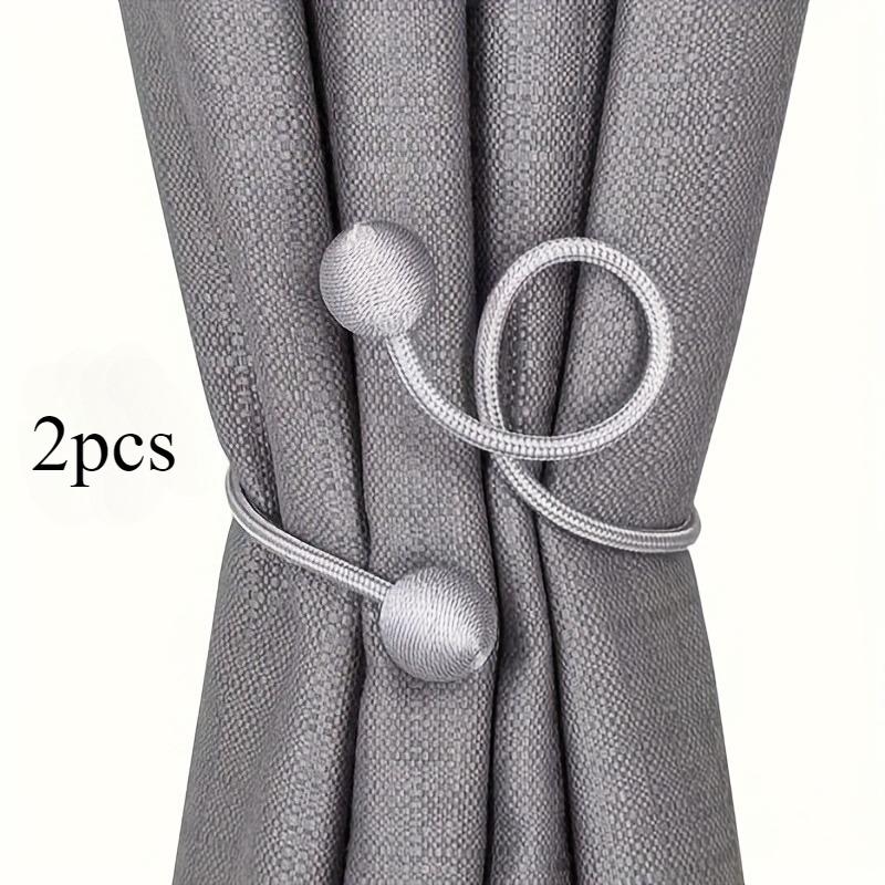 2 шт. Завязки для штор в виде скрученных шаров, Аксессуары для завязывания штор, Креативные подвесные шары на веревке без пробивания отверстий, Современный простой
2 шт. Завязки для штор в виде скрученных шаров, Аксессуары для завязывания штор, Креативные подвесные шары на веревке без пробивания отверстий, Современный простой