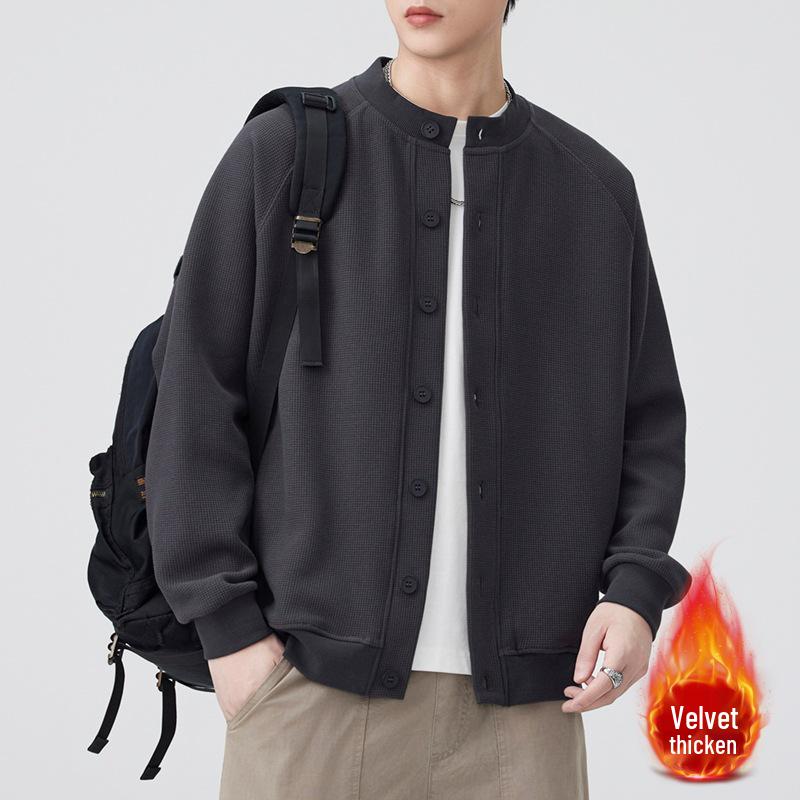 Heavyweight Plush Japanese Waffle Knit Retro Men s Cardigan Hoodie (2025 Edition) XL (135-155 lbs)
Heavyweight Plush Japanese Waffle Knit Retro Men s Cardigan Hoodie (2025 Edition) XL (135-155 lbs)