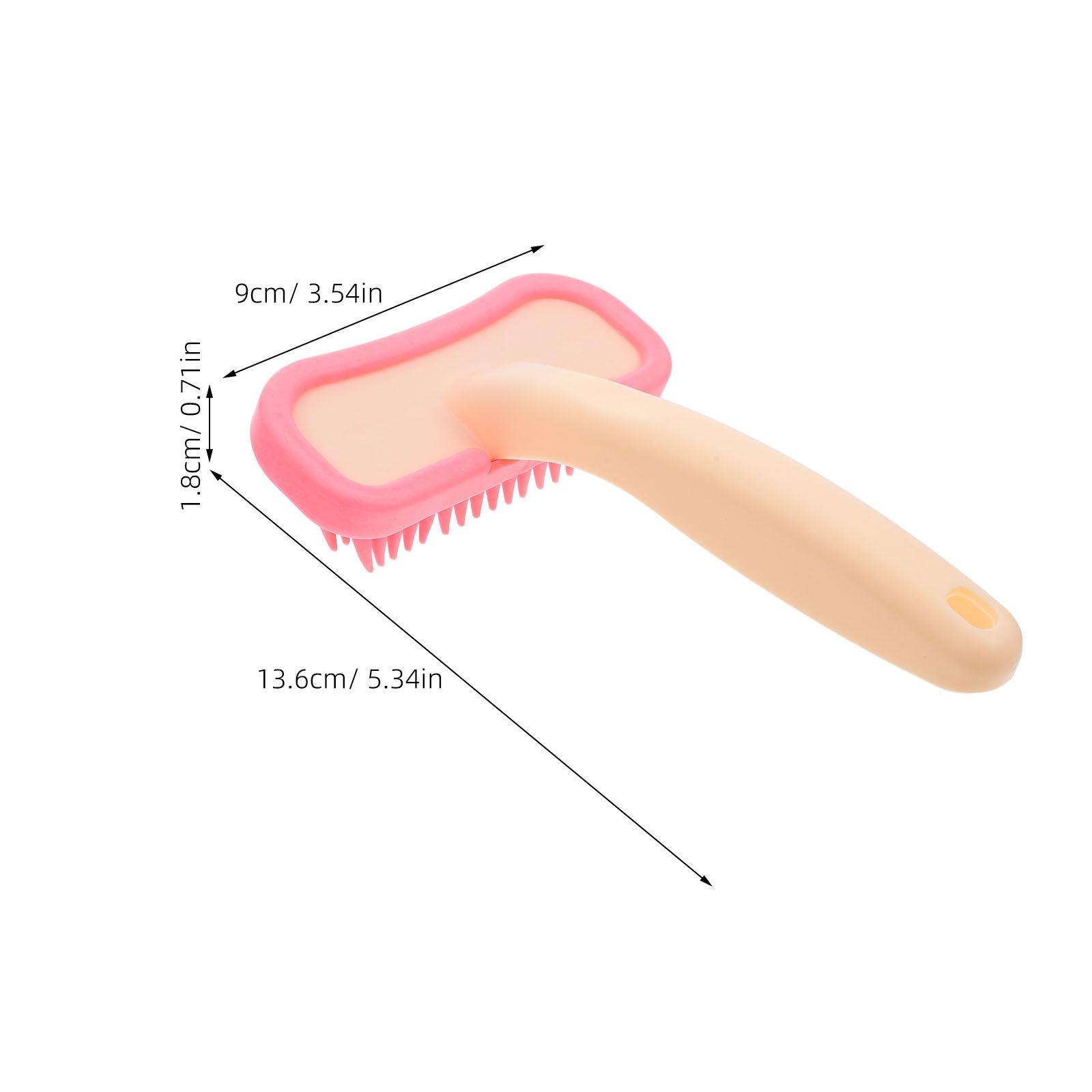 Bunny Grooming Brush Small Pink Soft Silicone Pet Bath Massage Comb Rabbit Guinea Pig Shedding Hair Removal Deshedding Tool розовый
Bunny Grooming Brush Small Pink Soft Silicone Pet Bath Massage Comb Rabbit Guinea Pig Shedding Hair Removal Deshedding Tool розовый