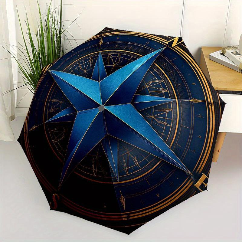 Navigate Your Journey: Compass Rose DesignUmbrella with Cute Design, Portable 3-Fold Compact Umbrella for Men & Women, Valentine s Day Mother s Day Ha
Navigate Your Journey: Compass Rose DesignUmbrella with Cute Design, Portable 3-Fold Compact Umbrella for Men & Women, Valentine s Day Mother s Day Ha