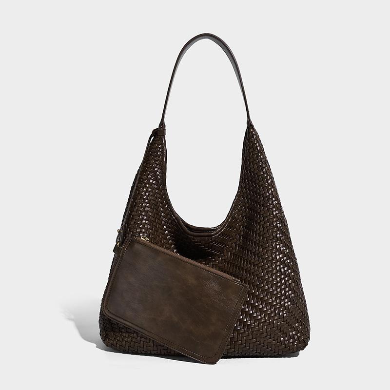Lazy Style Hand Woven Tote Bag, High-end and Fashionable, Versatile Handbag, Large Capacity Shoulder Bag
Lazy Style Hand Woven Tote Bag, High-end and Fashionable, Versatile Handbag, Large Capacity Shoulder Bag