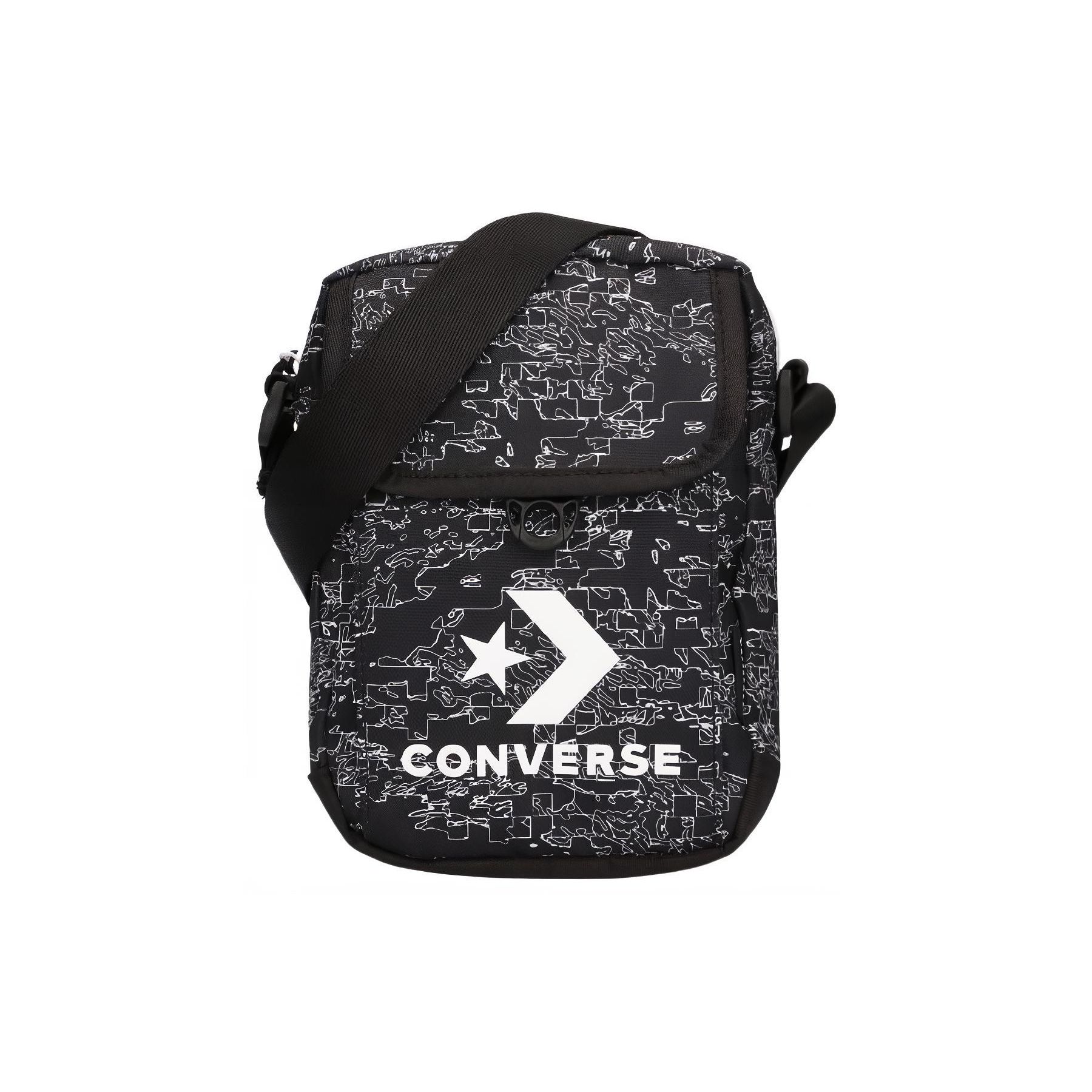 Converse Logo Print Polyester Shoulder Crossbody Bag Unisex Bags Black 10017276-A01 One Size
Converse Logo Print Polyester Shoulder Crossbody Bag Unisex Bags Black 10017276-A01 One Size