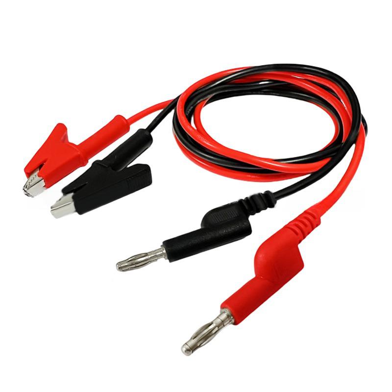 1Pair 20A Double End Test Lead Wire Electrical Voltage 4mm Banana Plug Alligator Clip 20A Multimeter DIY Test Wires
1Pair 20A Double End Test Lead Wire Electrical Voltage 4mm Banana Plug Alligator Clip 20A Multimeter DIY Test Wires