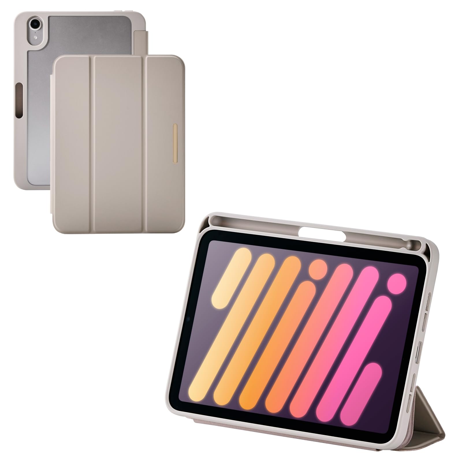 ELECOM iPad mini Pro Mini Case Cover with Soft Clear Sleep and Stylus CHIC STYLE (A17 2024) (6th Generation) Flap, Leather, Back, Mode, Holder,
ELECOM iPad mini Pro Mini Case Cover with Soft Clear Sleep and Stylus CHIC STYLE (A17 2024) (6th Generation) Flap, Leather, Back, Mode, Holder,