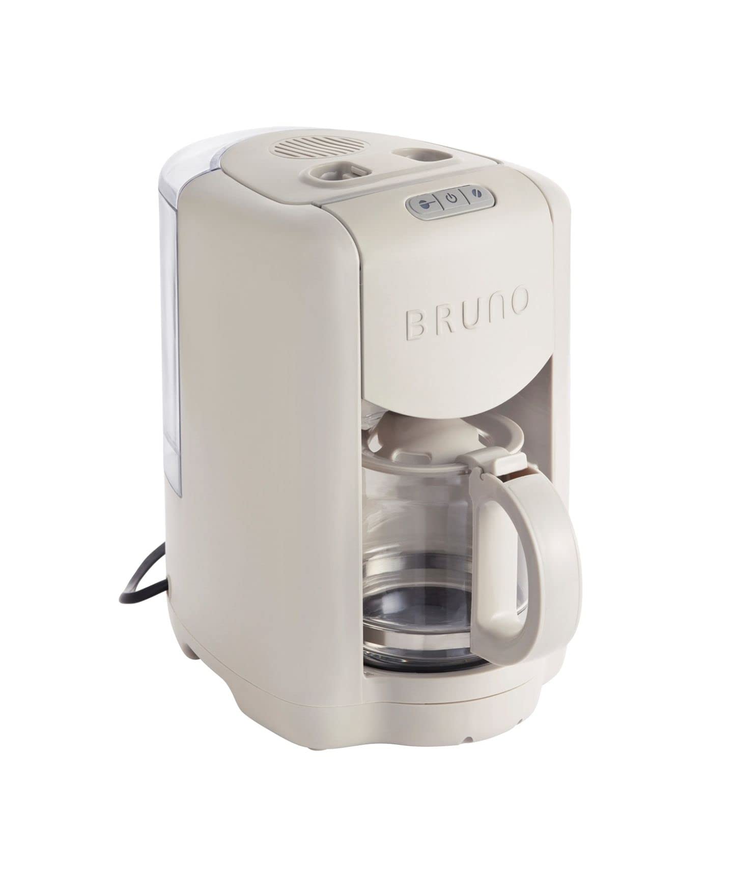 BRUNO Compact Coffee Maker with Mill Fully Automatic for One Person or Two People 2 to 5 Cups Greige BOE104-GRG
BRUNO Compact Coffee Maker with Mill Fully Automatic for One Person or Two People 2 to 5 Cups Greige BOE104-GRG