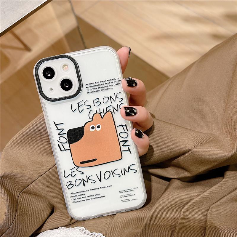 Прозрачный чехол Zhitai Cartoon Dog для iPhone 15, 14 Pro Max, XR, 6-8 серий iPhone 7 Plus/8 Plus
Прозрачный чехол Zhitai Cartoon Dog для iPhone 15, 14 Pro Max, XR, 6-8 серий iPhone 7 Plus/8 Plus