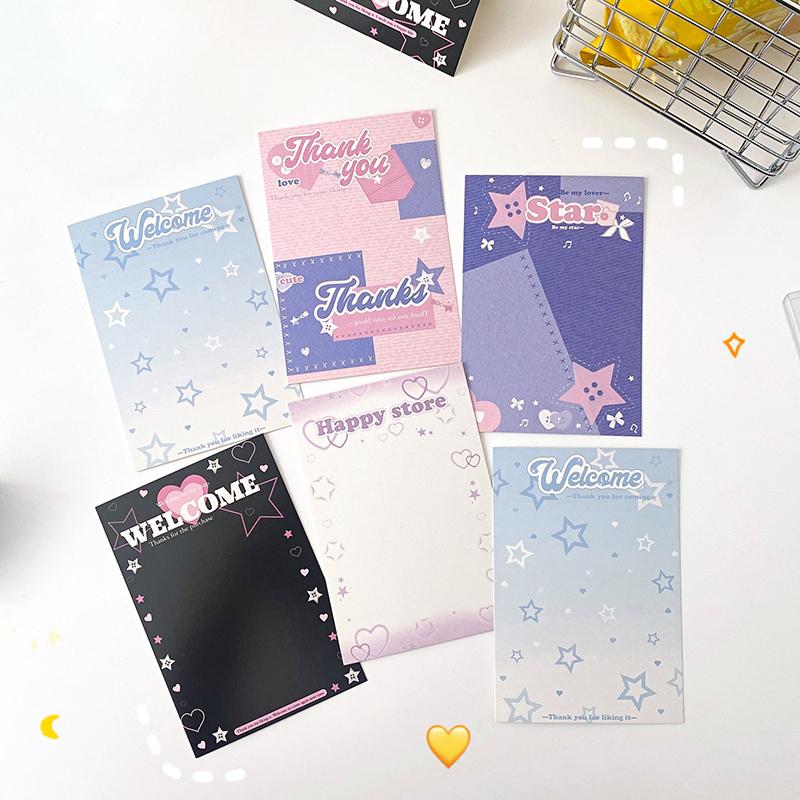 10 шт. Ins Style Star Love Beautiful Gentle Card Head Card Back Diy Упаковочный материал Бумага Художественные принадлежности Канцелярские принадлежности A6
10 шт. Ins Style Star Love Beautiful Gentle Card Head Card Back Diy Упаковочный материал Бумага Художественные принадлежности Канцелярские принадлежности A6