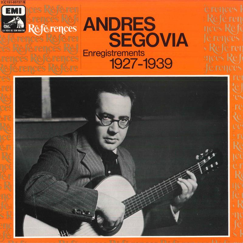 LP Record ANDRES SEGOVIA - Andres Segovia Enregistrements 1927 2C151037278MAB EMI France Classical Used
LP Record ANDRES SEGOVIA - Andres Segovia Enregistrements 1927 2C151037278MAB EMI France Classical Used