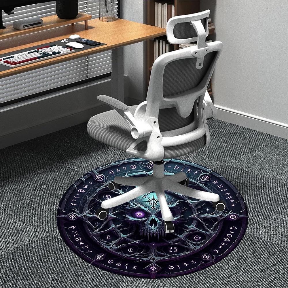 1pc Gothic Skull Mandala Chair Carpet for Office, Soft Flannel Throw Mat, Perfect for Office,Holiday Party Decoration Choice yy251113145 80cm by 80cm
1pc Gothic Skull Mandala Chair Carpet for Office, Soft Flannel Throw Mat, Perfect for Office,Holiday Party Decoration Choice yy251113145 80cm by 80cm