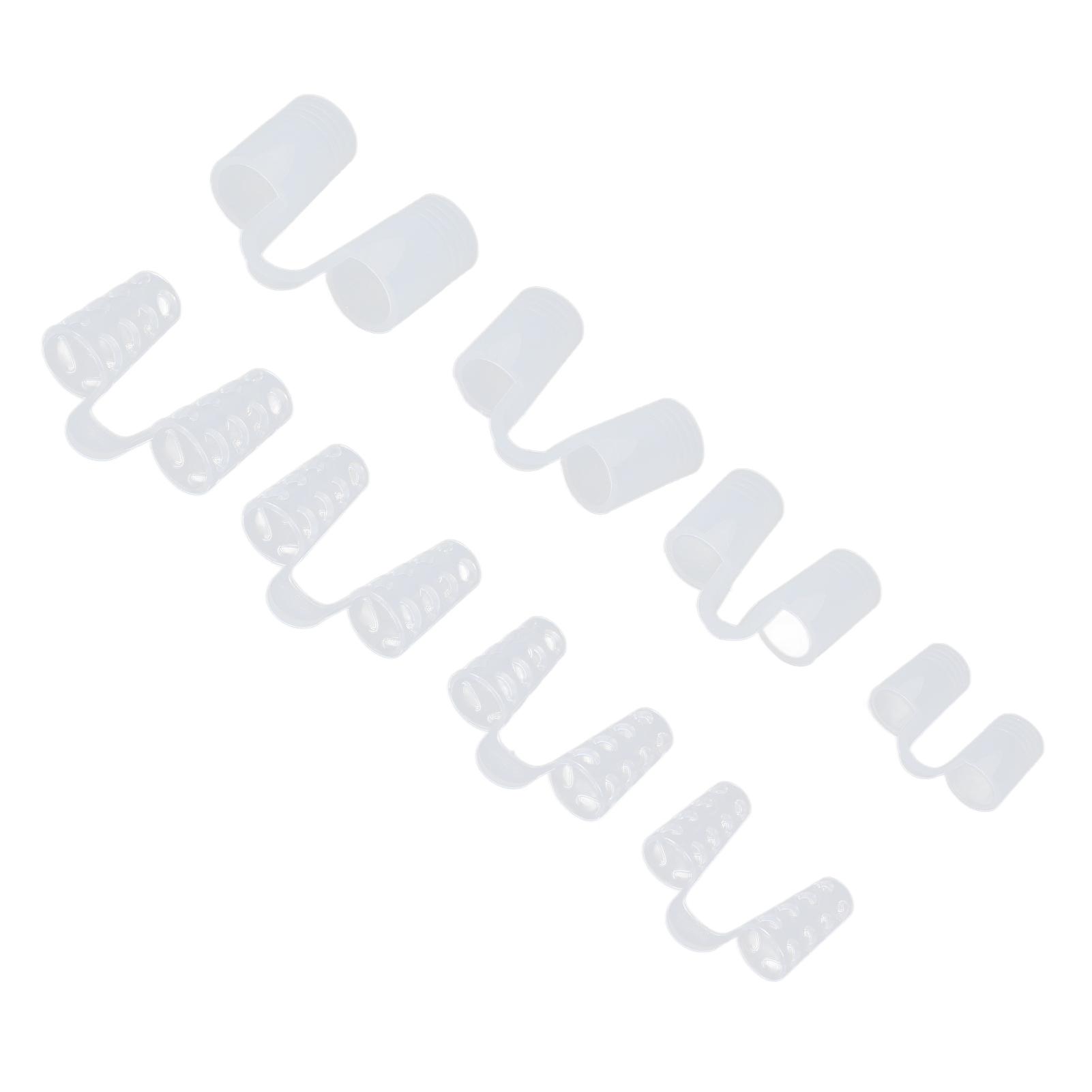 8pcs Nasal Dilator Sleep Improvement Portable Snore Nose Clamp Silicone Snoring Solution
8pcs Nasal Dilator Sleep Improvement Portable Snore Nose Clamp Silicone Snoring Solution
