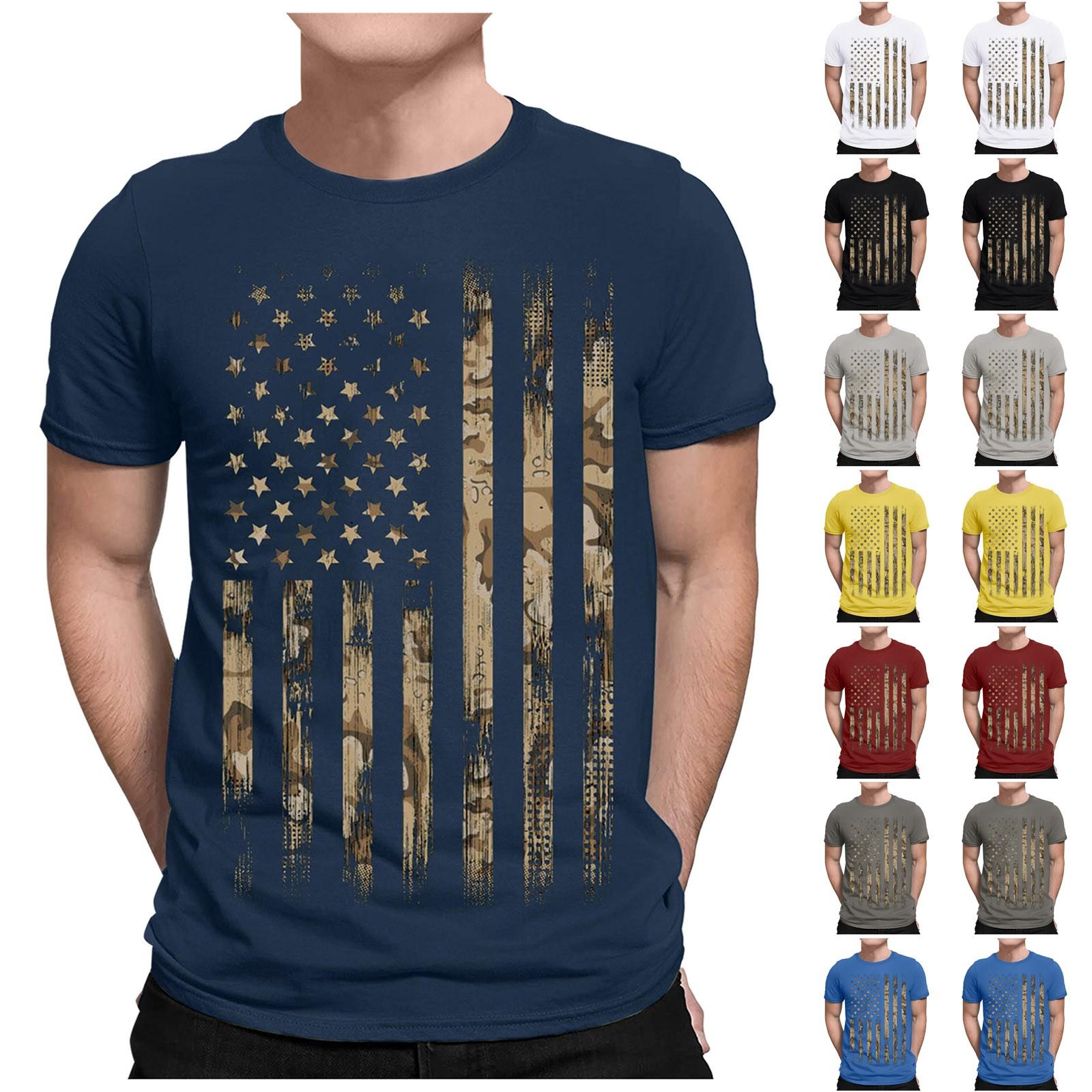 Men s Summer Independence Day Flag Print Short Sleeve T-Shirts Men Summer Casual Fashion Breathable Short Sleeve T-Shirts M синий
Men s Summer Independence Day Flag Print Short Sleeve T-Shirts Men Summer Casual Fashion Breathable Short Sleeve T-Shirts M синий