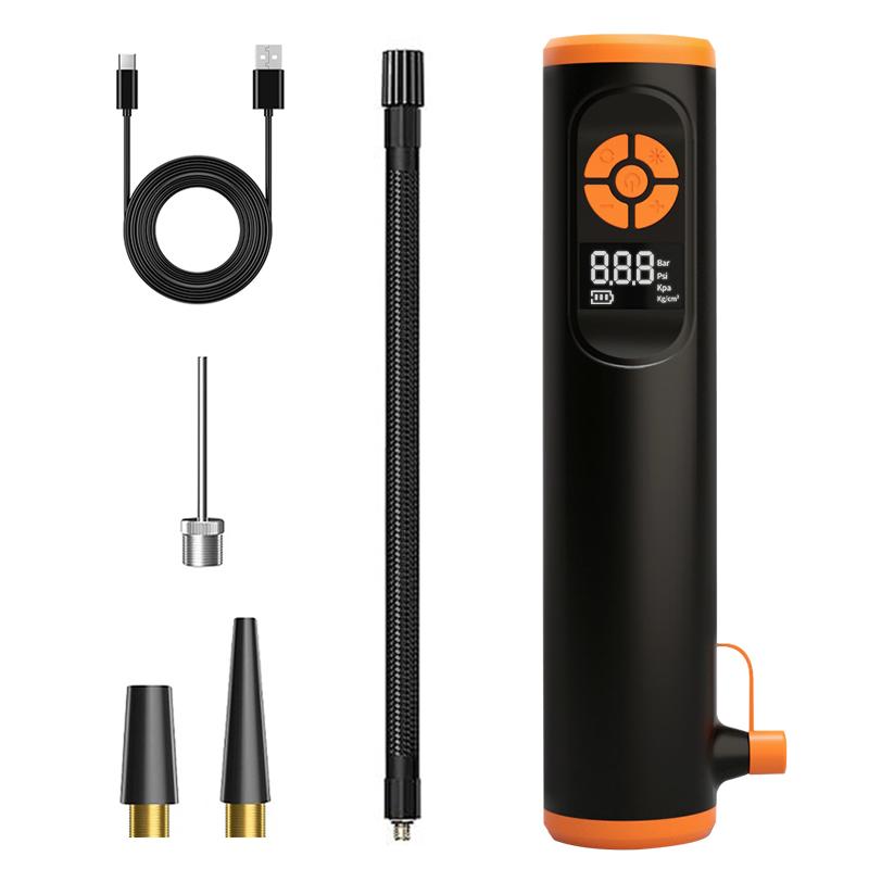 PHONEPACE Car Inflatable Pump Digital Display Electric Wireless Multi-function Safety Hammer LED Light Car Tire Air Pump чорний
PHONEPACE Car Inflatable Pump Digital Display Electric Wireless Multi-function Safety Hammer LED Light Car Tire Air Pump чорний