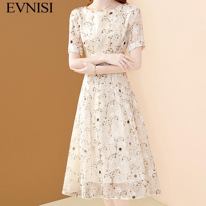 EVNISI Chic Цветочный принт Женское шифоновое платье с О-образным вырезом Элегантный абрикосовый офис A-LINE Платья Фея для женщин Slim Party Vestido
EVNISI Chic Цветочный принт Женское шифоновое платье с О-образным вырезом Элегантный абрикосовый офис A-LINE Платья Фея для женщин Slim Party Vestido