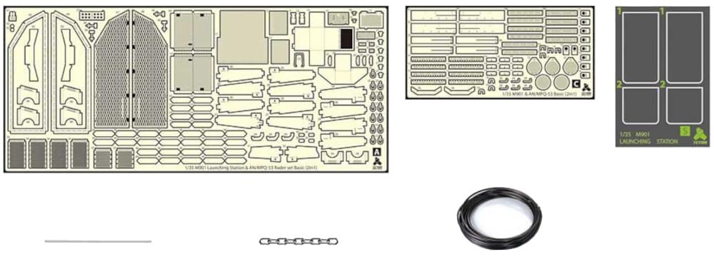 Tetra Model ME Series Patriot Basic Plastic Model Parts ME3542 1/35 MIM-104C PAC-2/Radar (for TR)
Tetra Model ME Series Patriot Basic Plastic Model Parts ME3542 1/35 MIM-104C PAC-2/Radar (for TR)