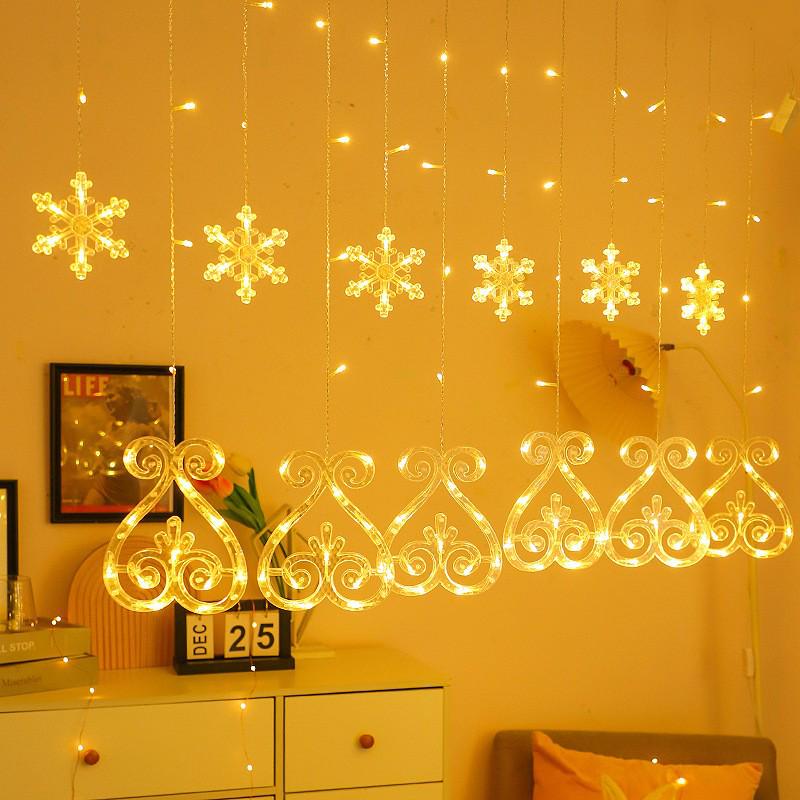 Светодиодные гирлянды-шторы Samsung - Звезды и Луна для украшения на фестивали Warm (220V Plug-In)
Светодиодные гирлянды-шторы Samsung - Звезды и Луна для украшения на фестивали Warm (220V Plug-In)