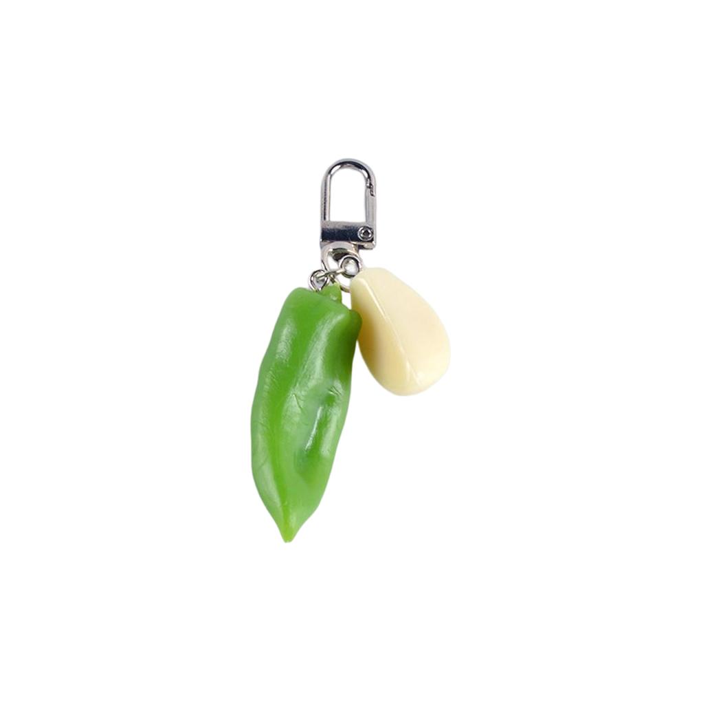 Chain Ring Fashion Chilli Garlic Keychain Bag Portable Pendant Hanging Handbag Holder Wallet Decoration for Woman Man
Chain Ring Fashion Chilli Garlic Keychain Bag Portable Pendant Hanging Handbag Holder Wallet Decoration for Woman Man