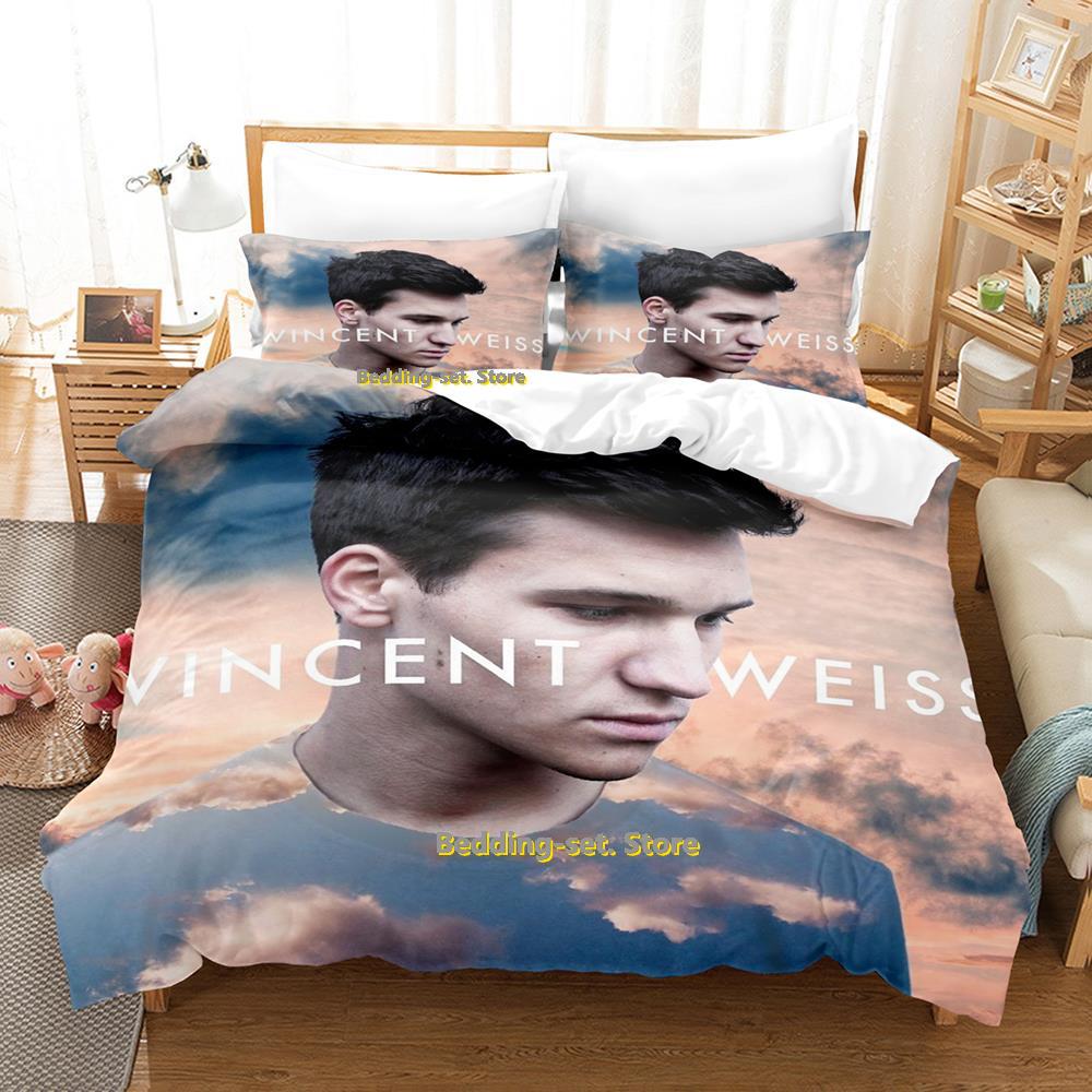 Wincent Weiss Bedding Set Single Twin Full Queen King Size Bed Set Adult Kid Bedroom Three-Piece Suits Print Anime Bed Shee US Twin(172*218cm)3pcs
Wincent Weiss Bedding Set Single Twin Full Queen King Size Bed Set Adult Kid Bedroom Three-Piece Suits Print Anime Bed Shee US Twin(172*218cm)3pcs