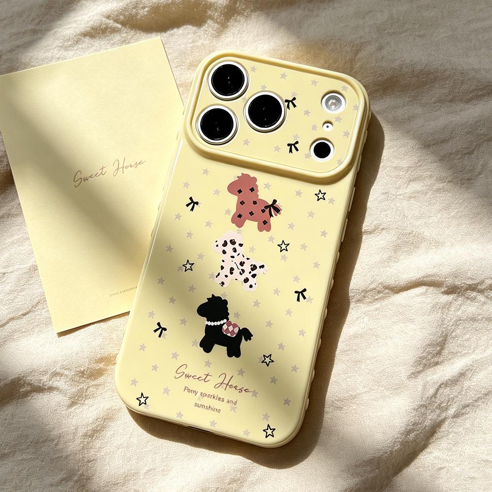 Star Pony Apple iPhone 16/17PM Protective Case - Drop-Proof for Girls iPhone 16 Pro
Star Pony Apple iPhone 16/17PM Protective Case - Drop-Proof for Girls iPhone 16 Pro
