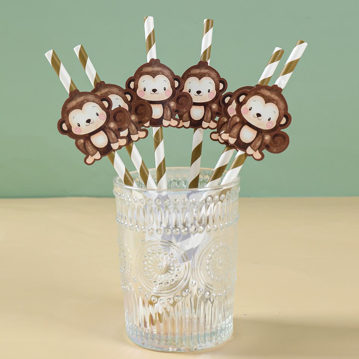 Jungle Animals Disposable Paper Straws Safari Party Decor Happy Birthday Party Decorations Kids Jungle Wild One Baby Shower
Jungle Animals Disposable Paper Straws Safari Party Decor Happy Birthday Party Decorations Kids Jungle Wild One Baby Shower